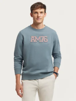 SUDADERA OFFICIAL AZUL