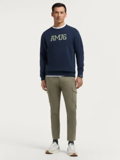 SUDADERA OFFICIAL AZUL MARINO