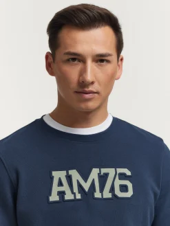 SUDADERA OFFICIAL AZUL MARINO