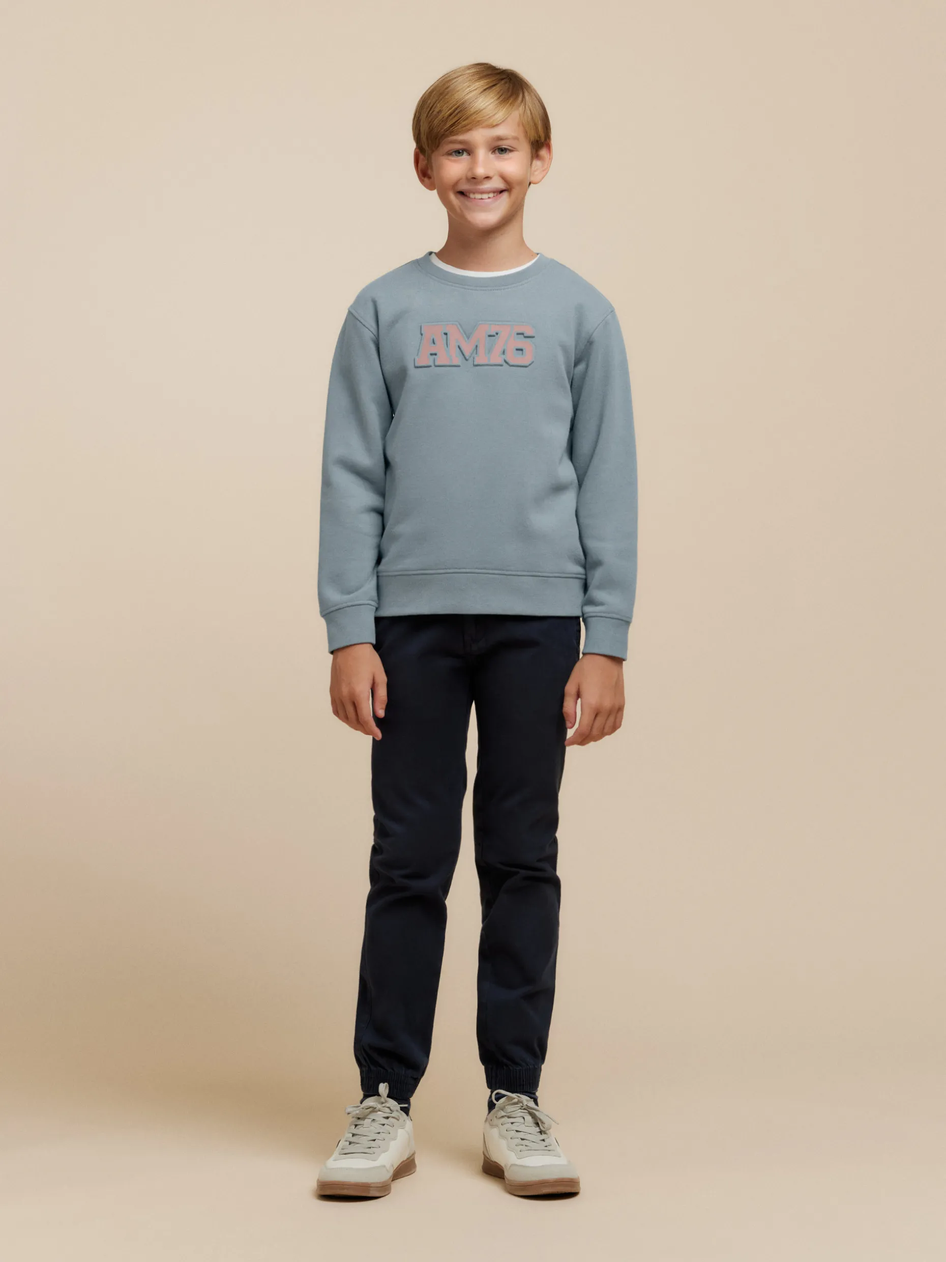 SUDADERA OFFICIAL KIDS AZUL