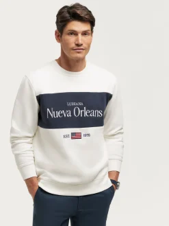 SUDADERA ORLEANS BLANCO