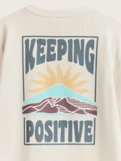 SUDADERA POSITIVE CRUDO