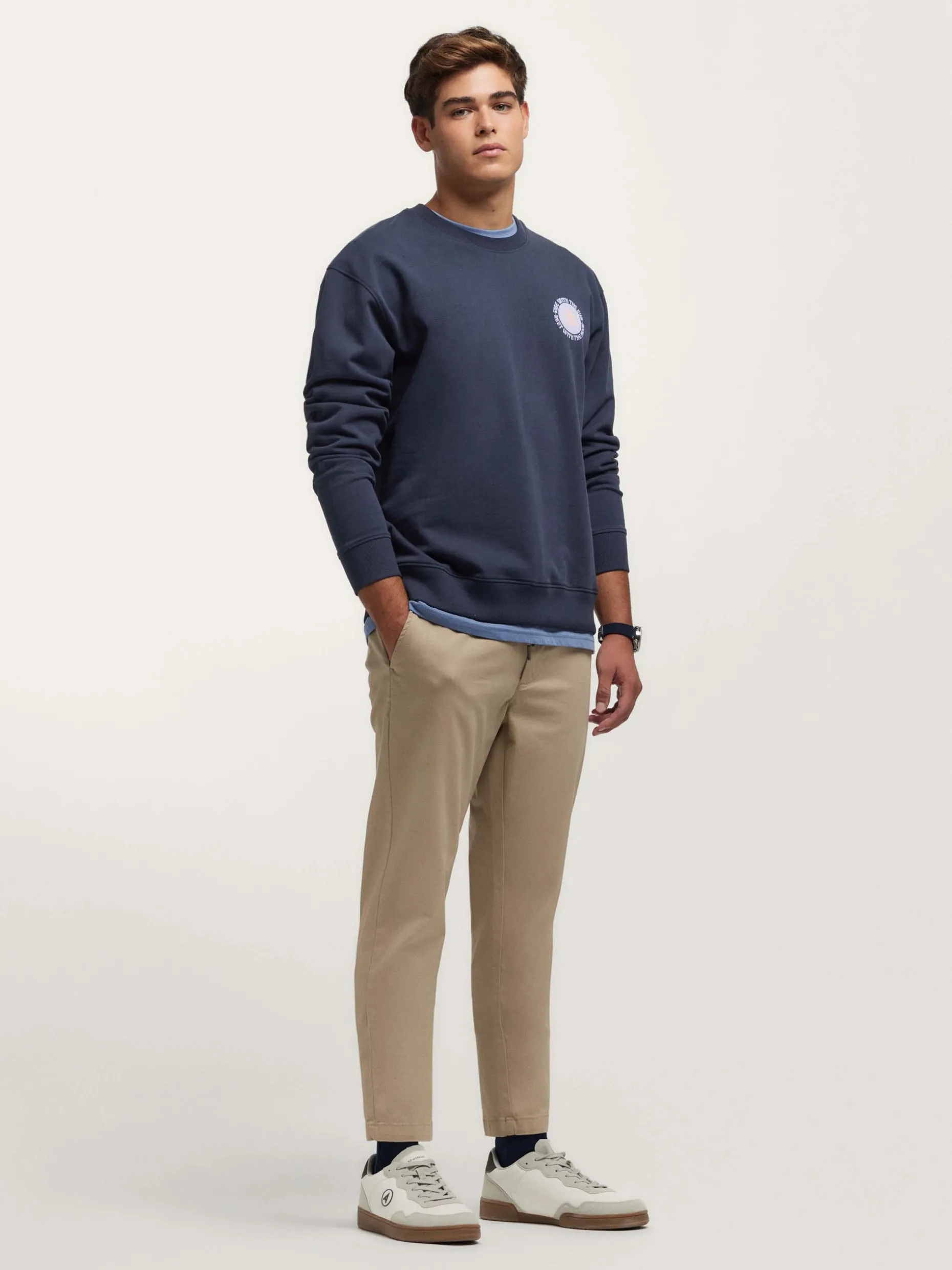 SUDADERA SUN AZUL MARINO