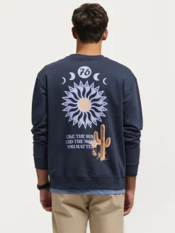 SUDADERA SUN AZUL MARINO