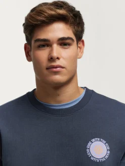 SUDADERA SUN AZUL MARINO